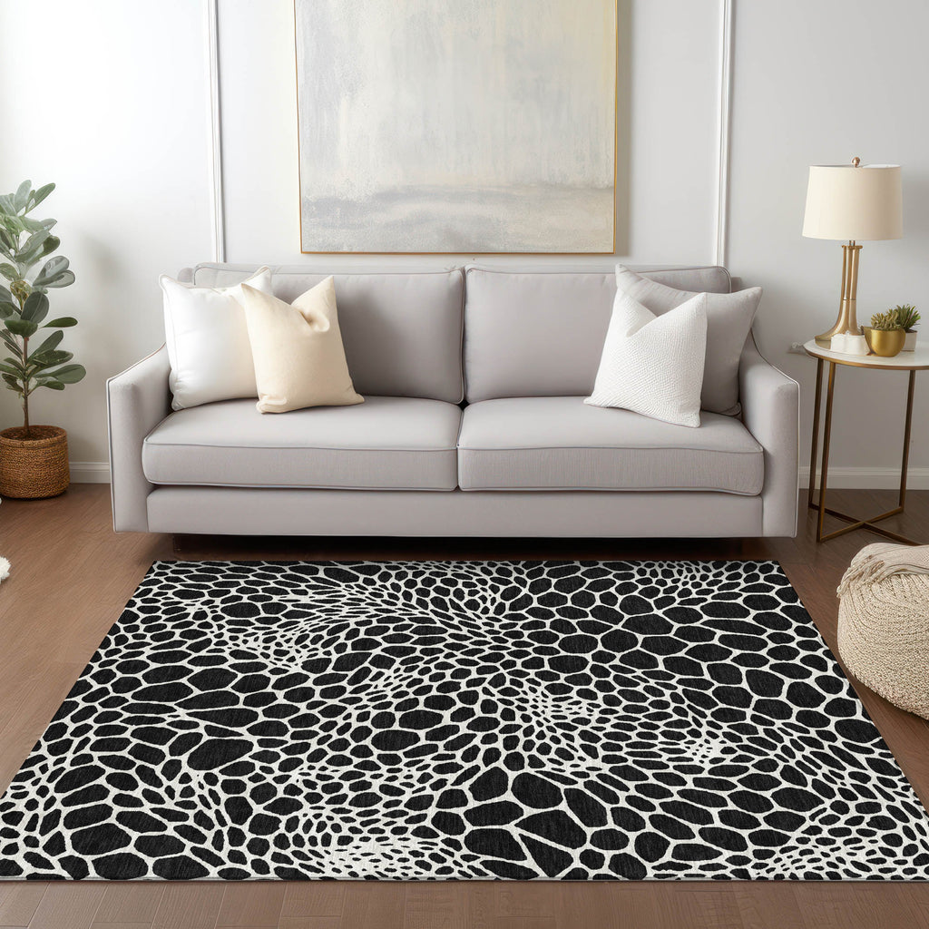 addison chantille acn919 black rug