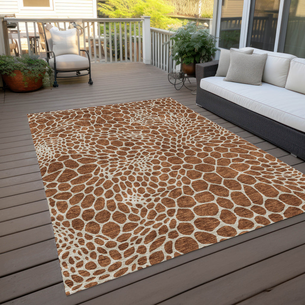 addison chantille acn919 paprika rug