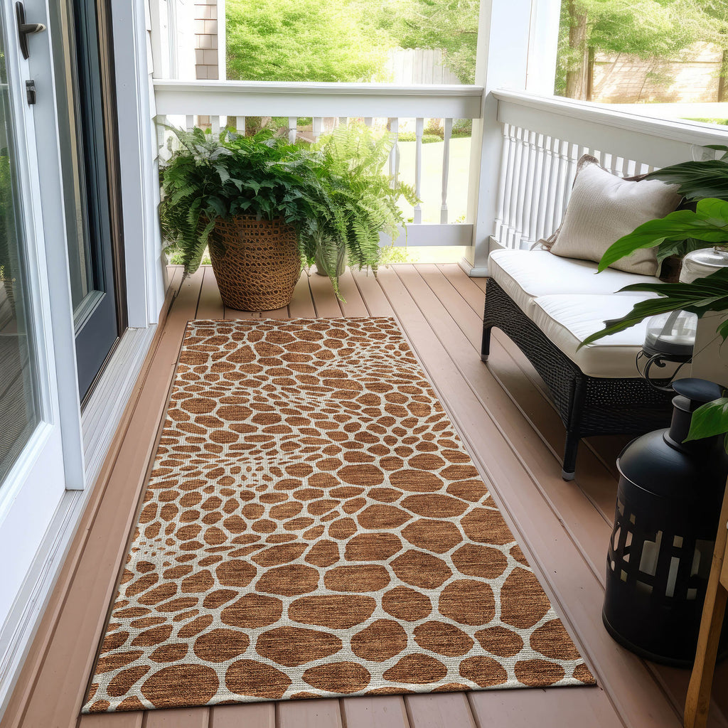 addison chantille acn919 paprika rug