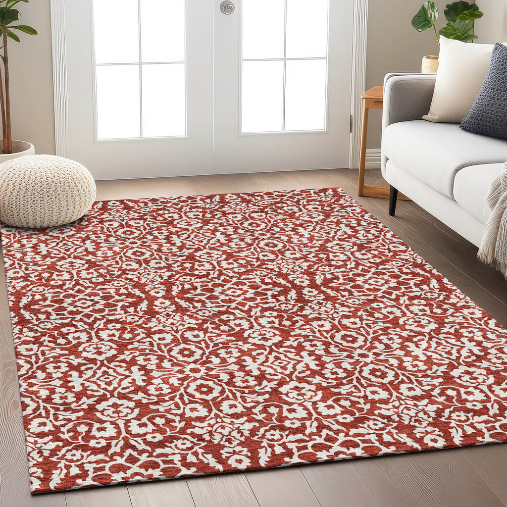 addison chantille acn920 red rug
