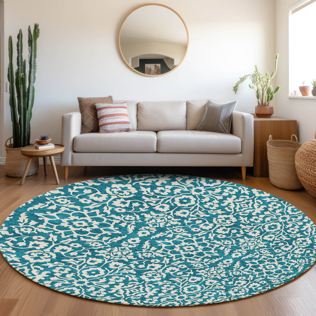 addison chantille acn920 teal rug