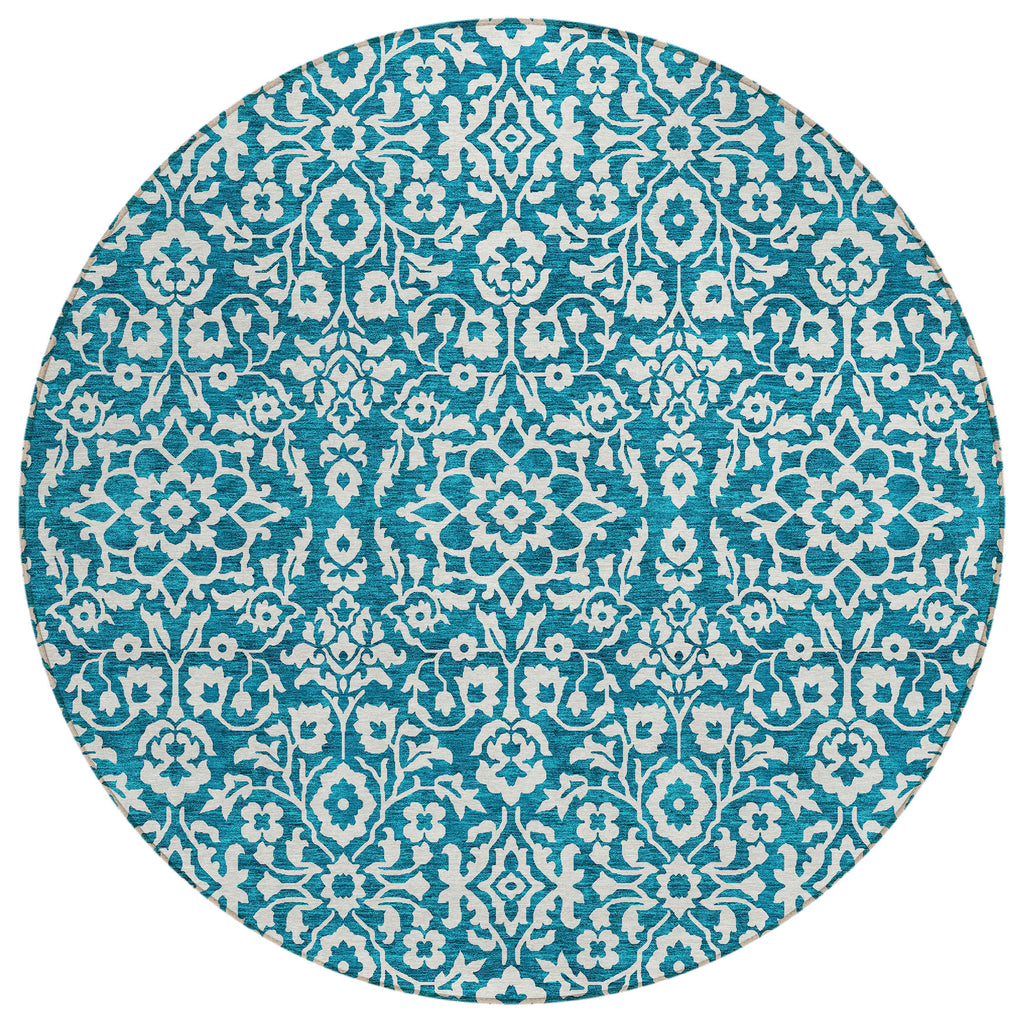 addison chantille acn920 teal rug