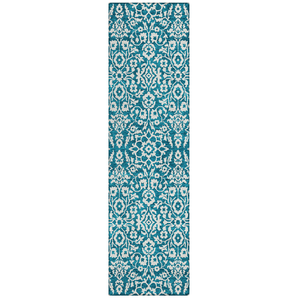 addison chantille acn920 teal rug