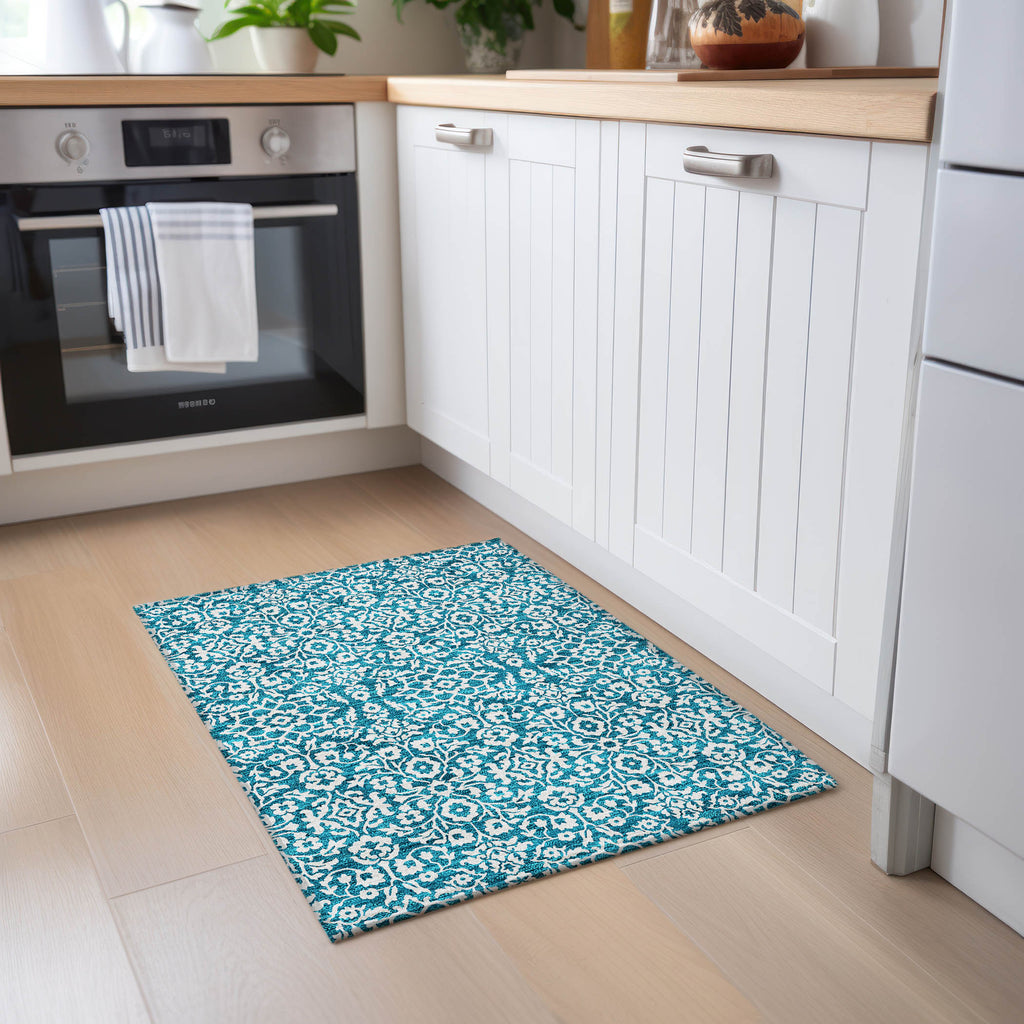 addison chantille acn920 teal rug