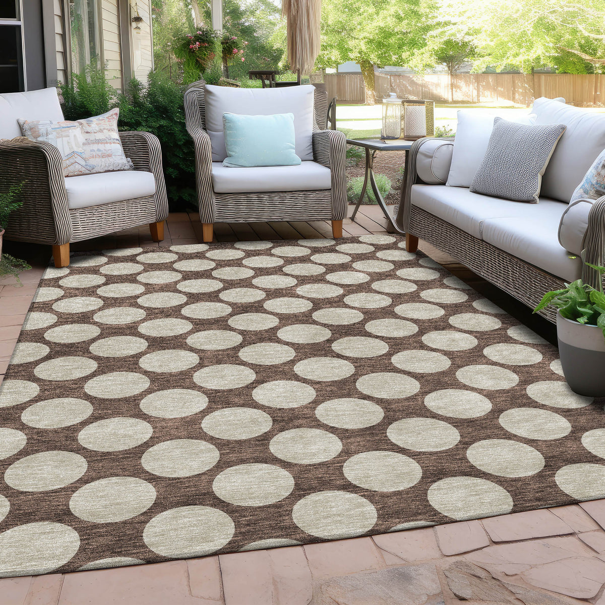 addison chantille acn921 brown rug