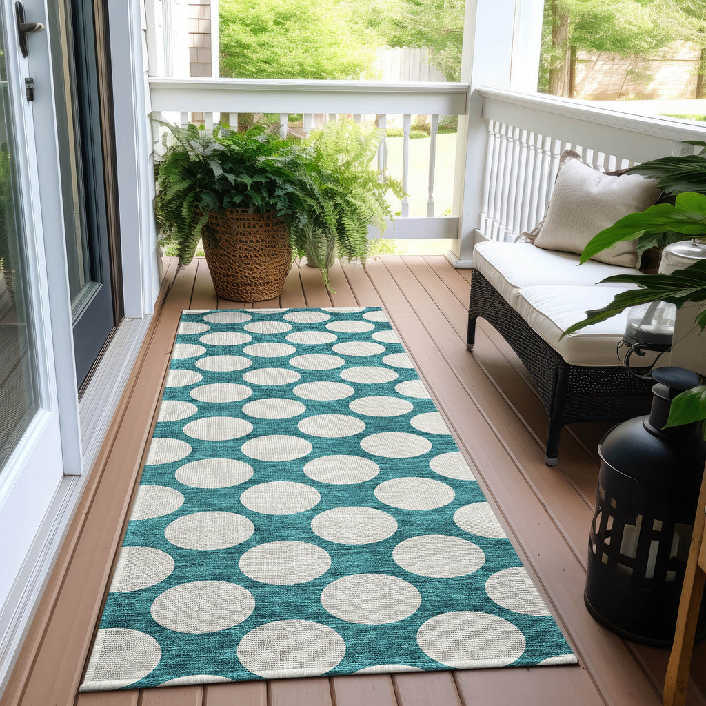 addison chantille acn921 teal rug