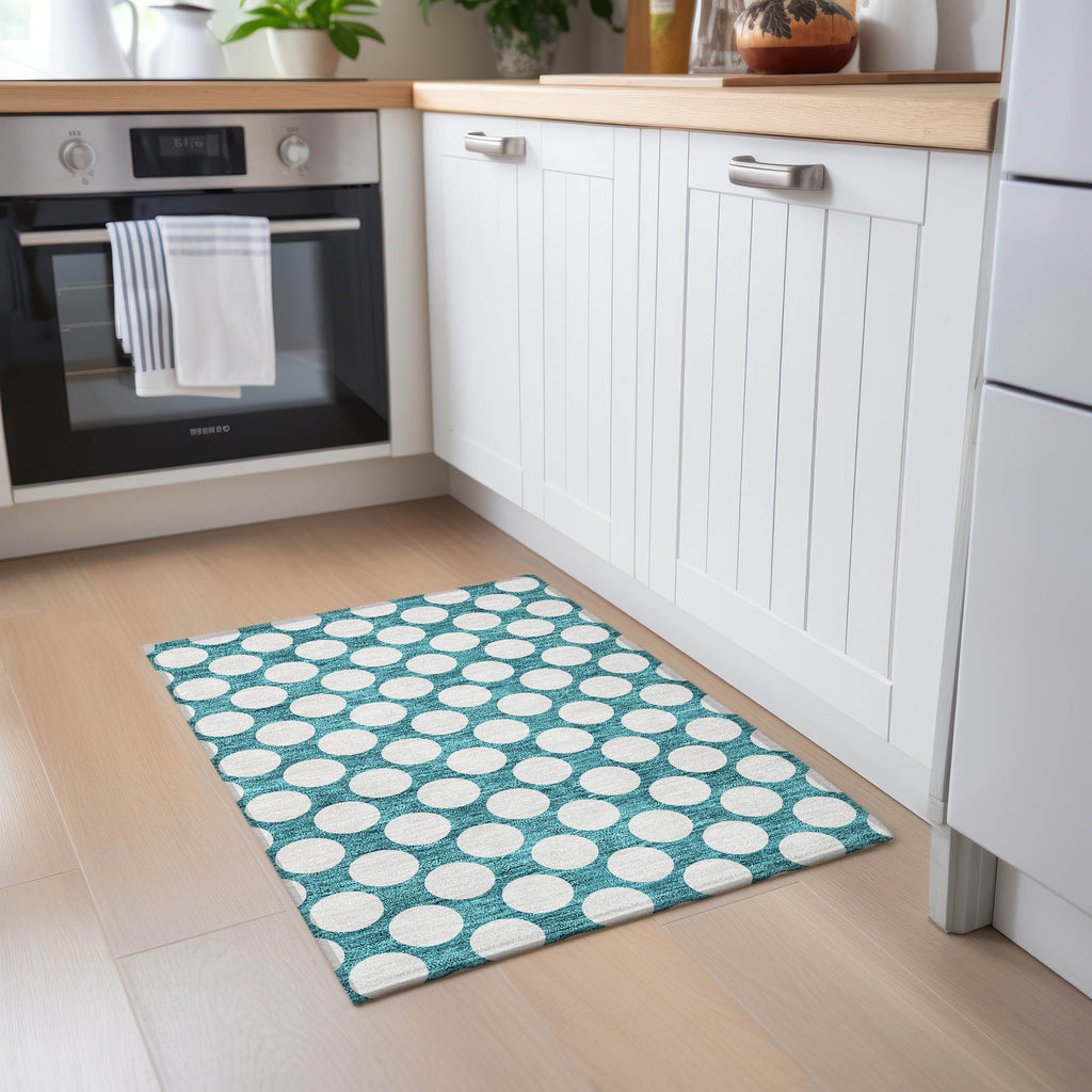 addison chantille acn921 teal rug