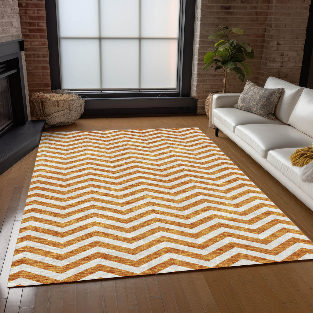 addison chantille acn922 orange rug
