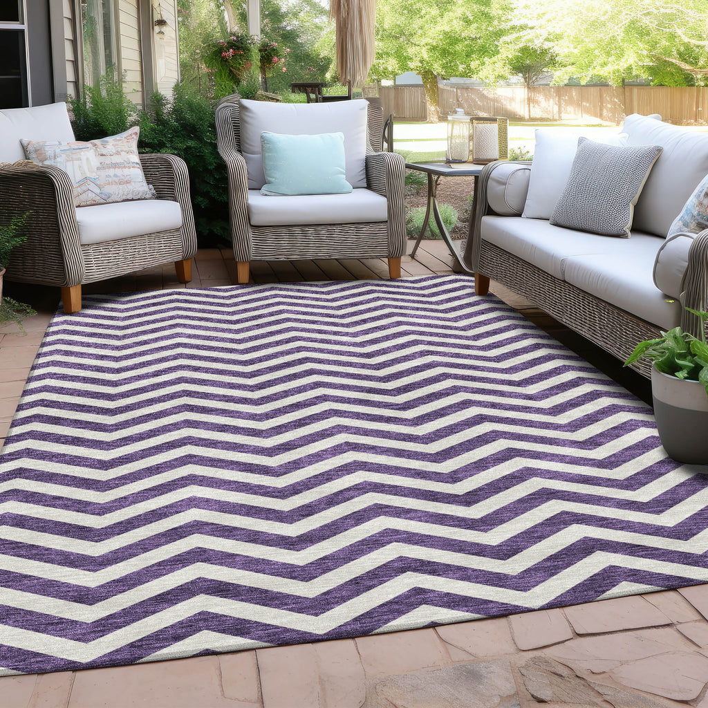 addison chantille acn922 purple rug