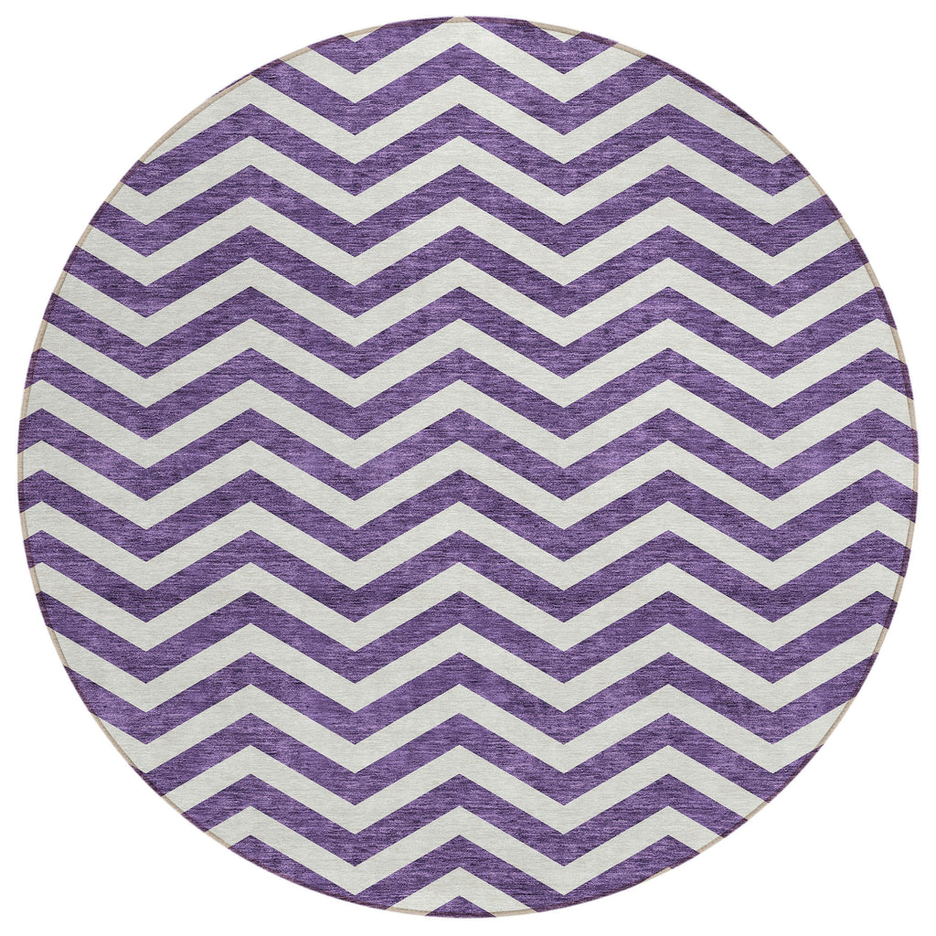 addison chantille acn922 purple rug