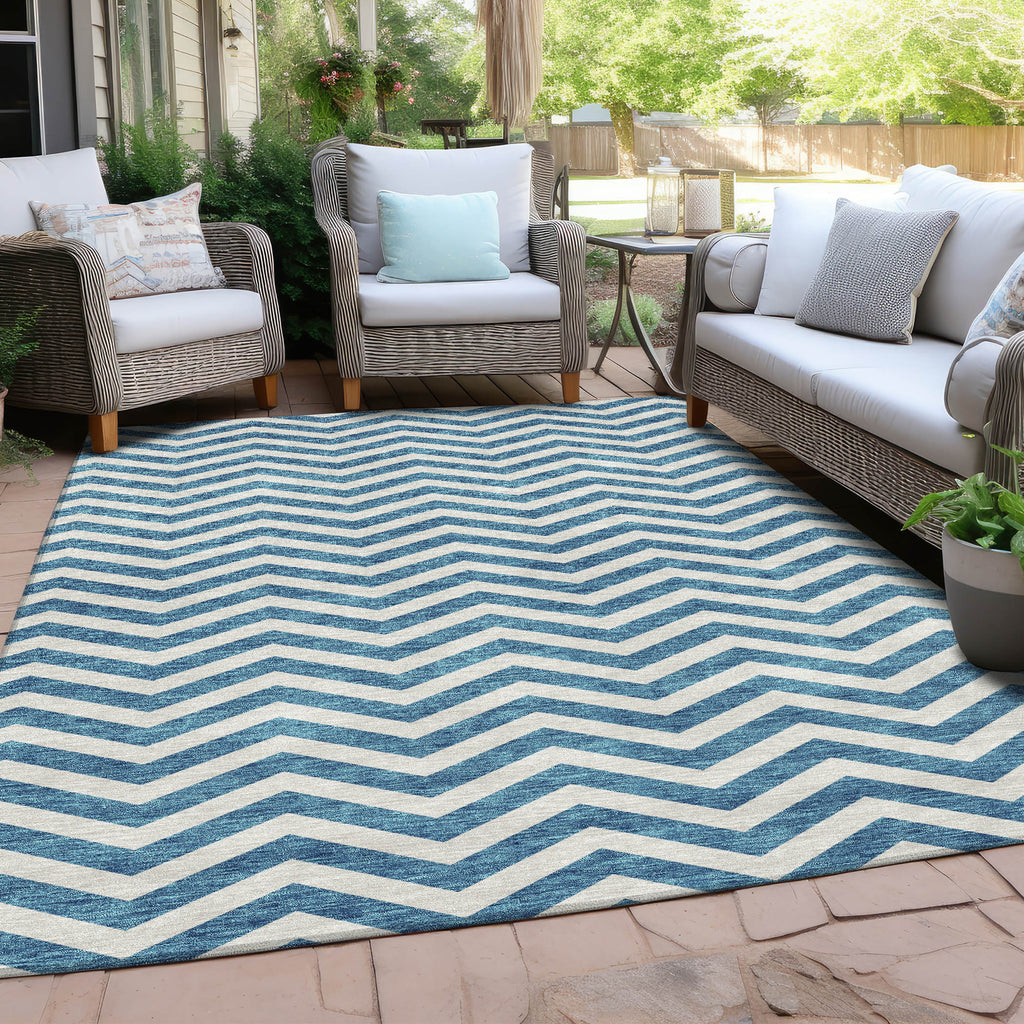 addison chantille acn922 teal rug