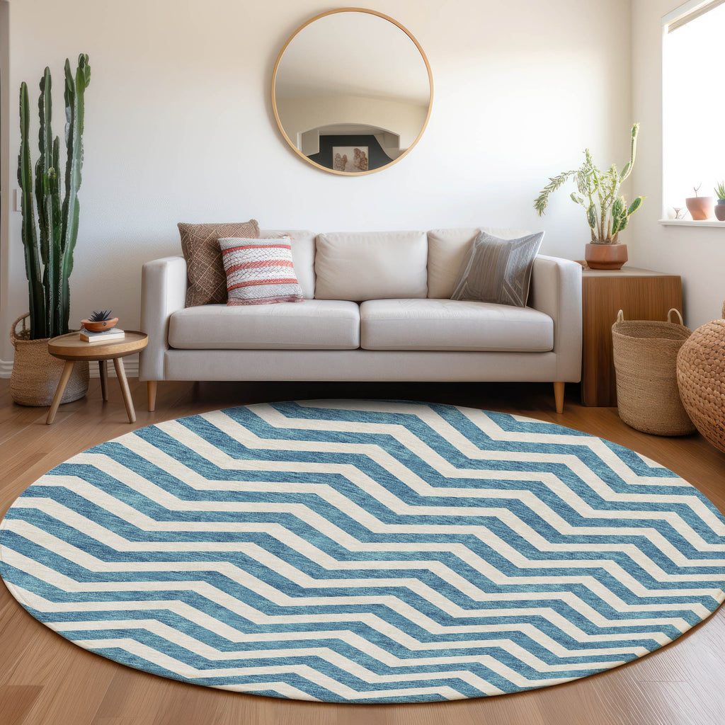 addison chantille acn922 teal rug