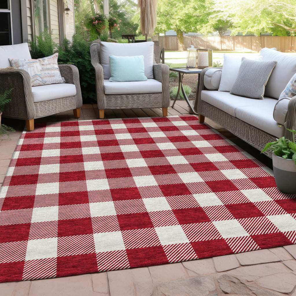 addison chantille acn923 red rug