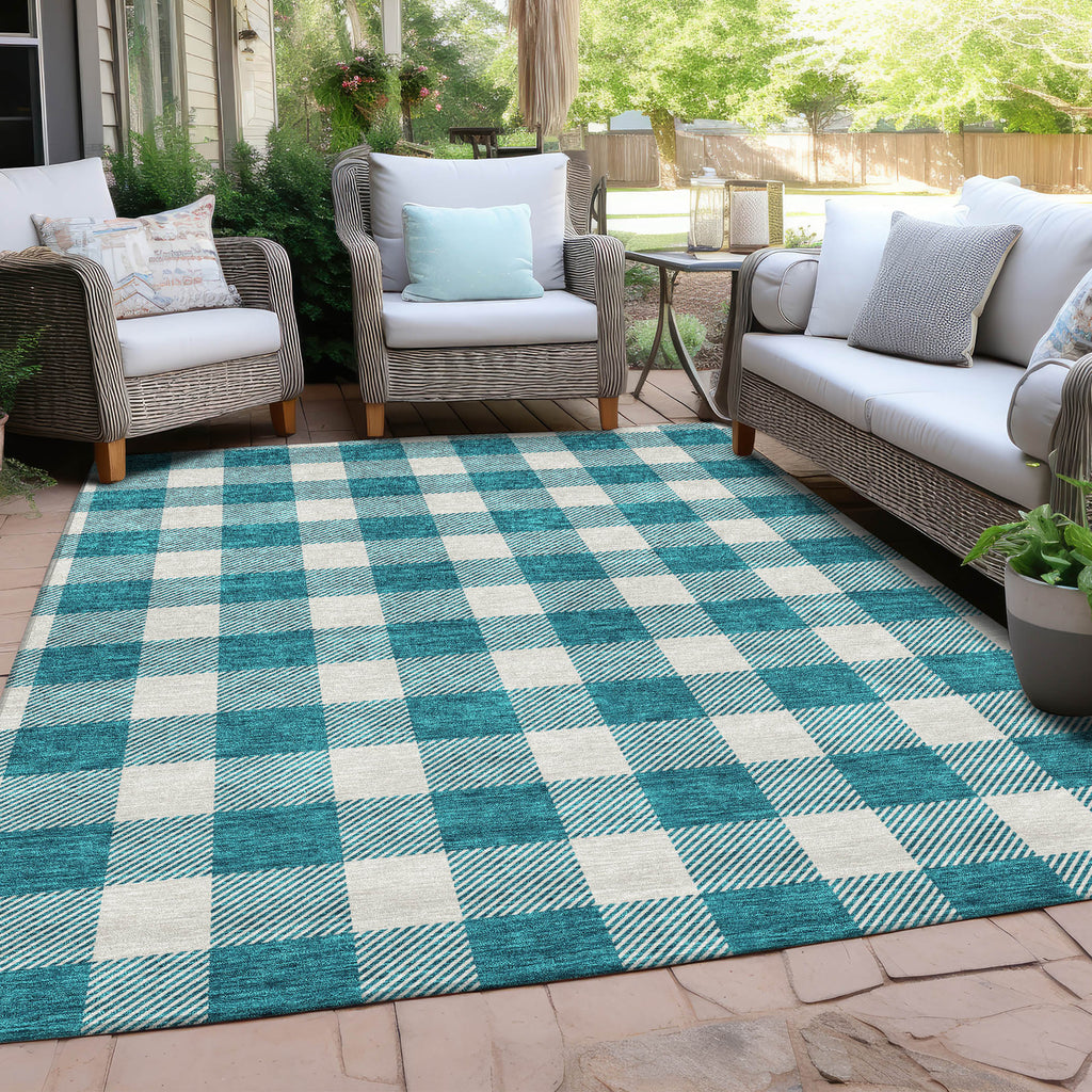 addison chantille acn923 teal rug