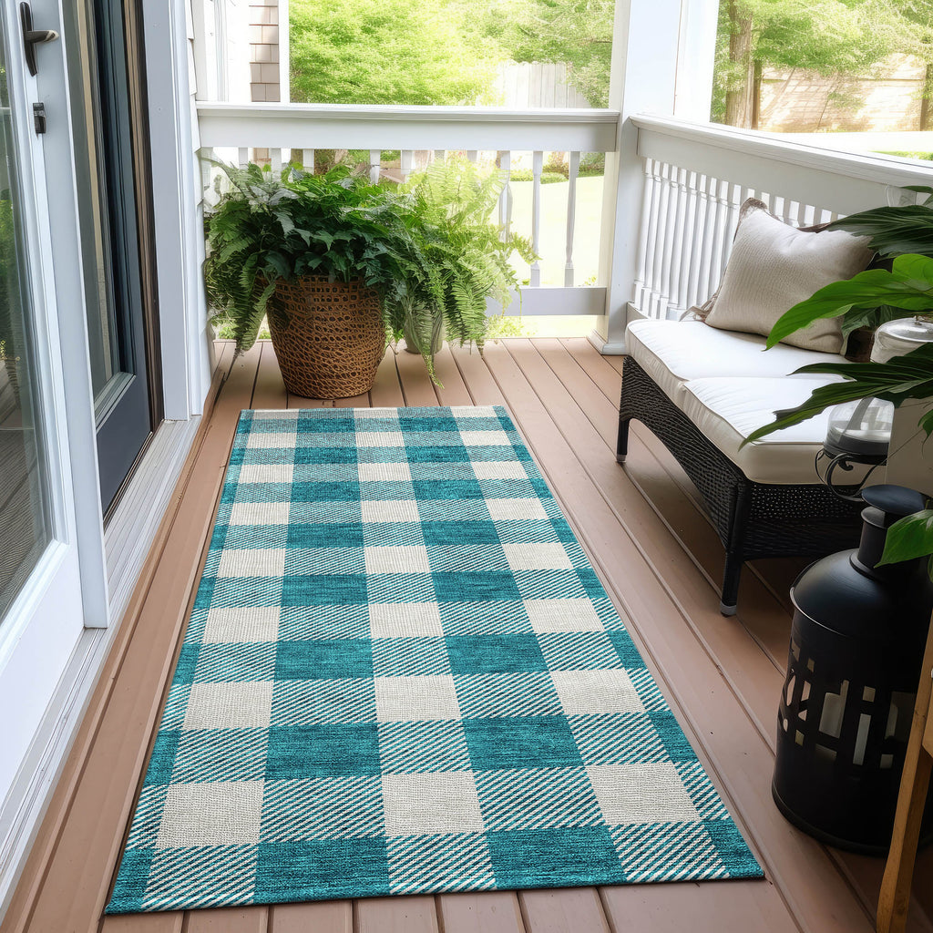 addison chantille acn923 teal rug