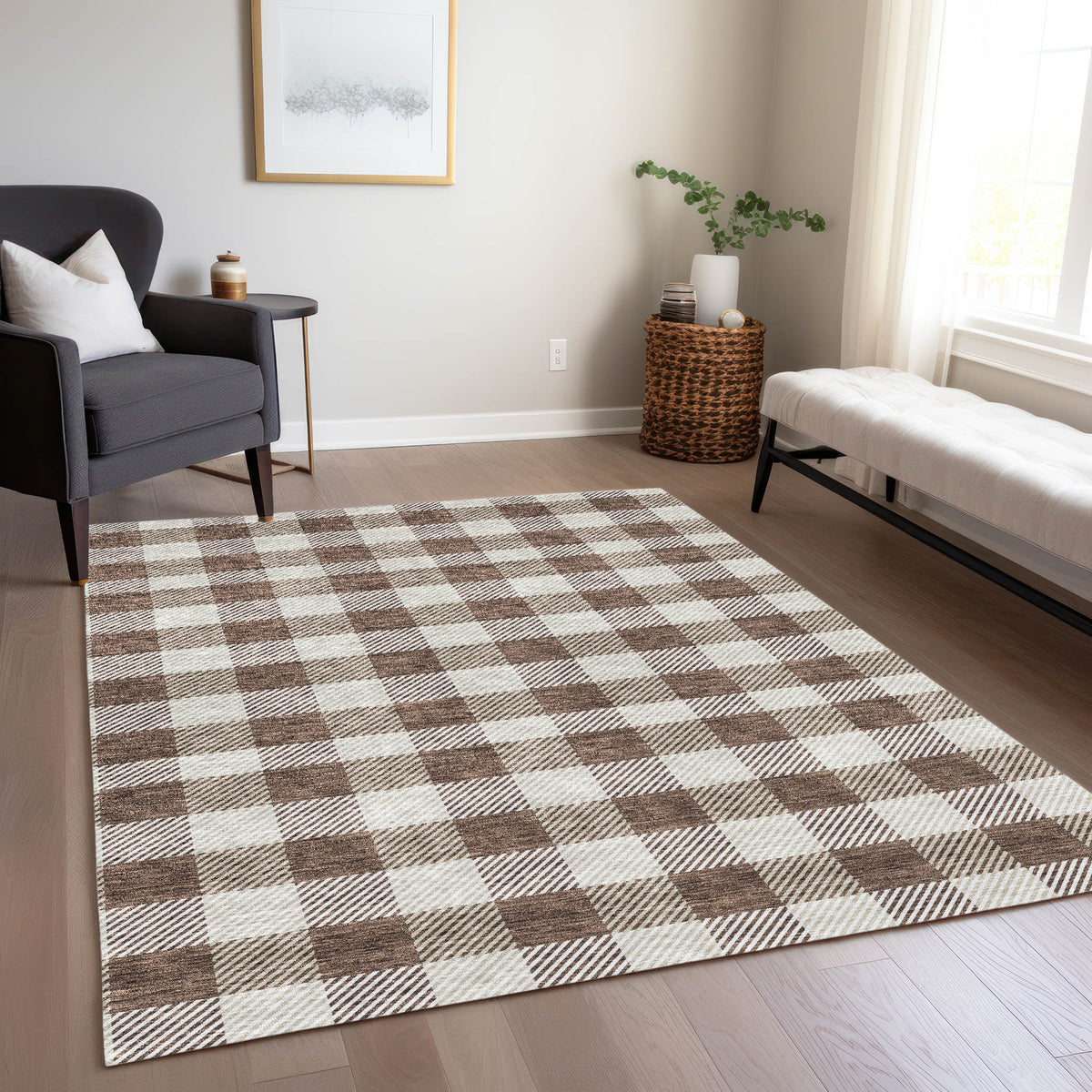 addison chantille acn924 brown rug