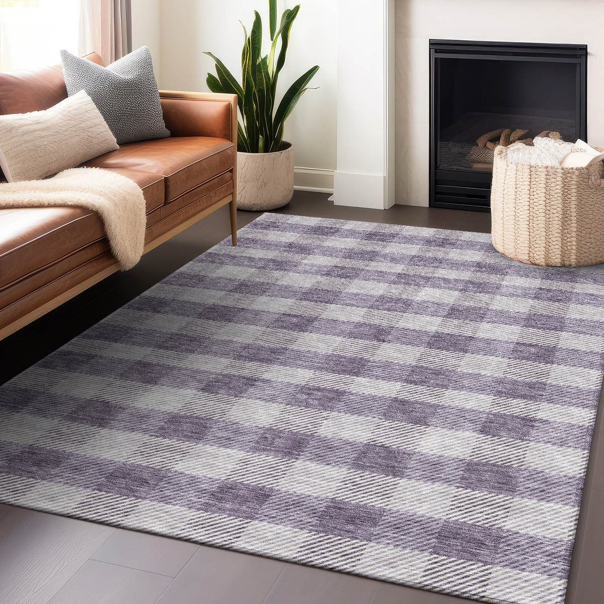 addison chantille acn924 lavender rug
