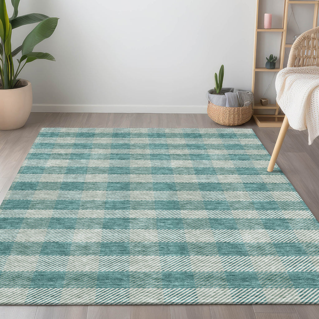 addison chantille acn924 teal rug