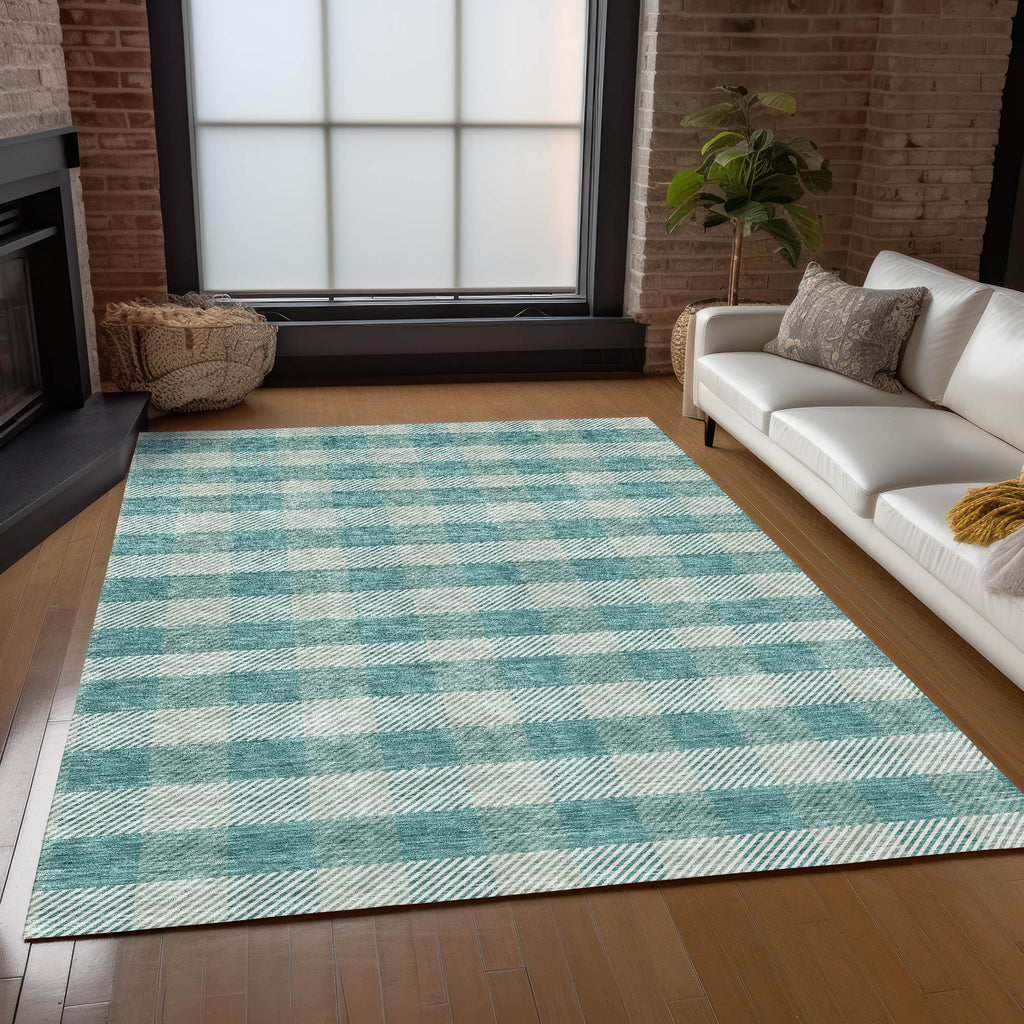 addison chantille acn924 teal rug
