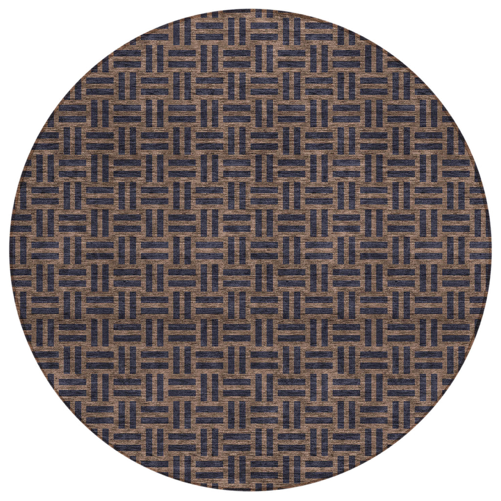 addison chantille acn925 chocolate rug
