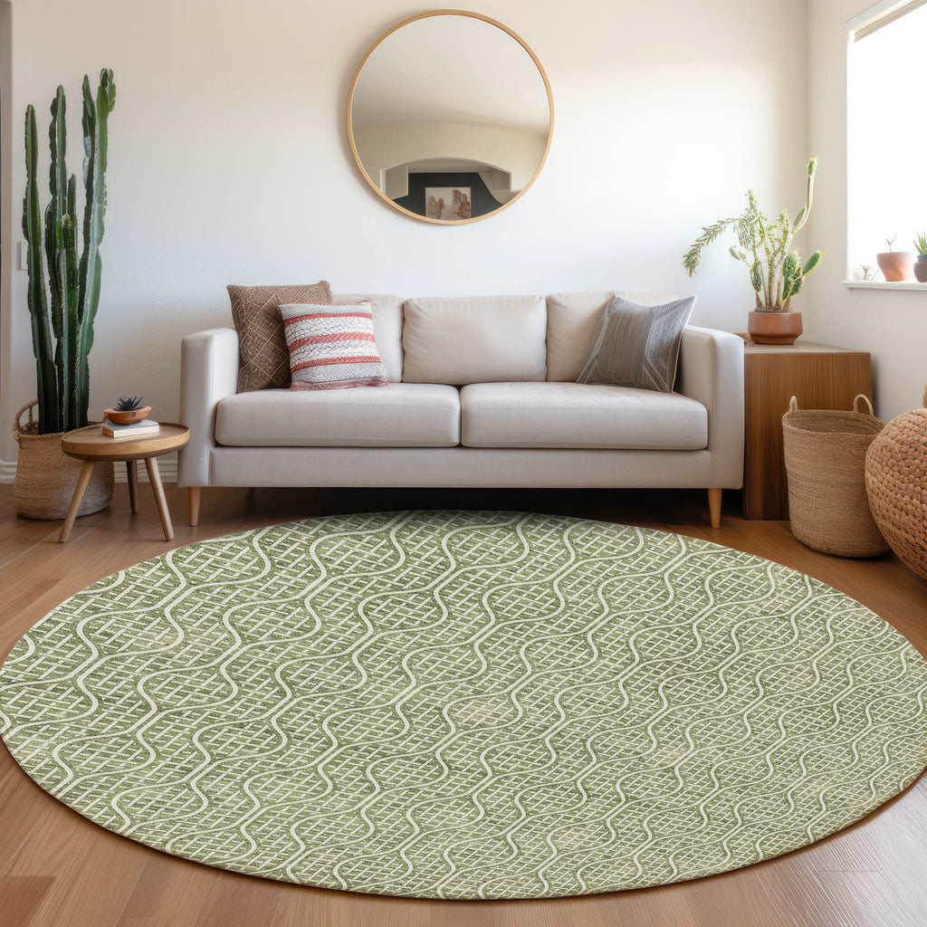 Addison Chantille ACN926 Green Rug