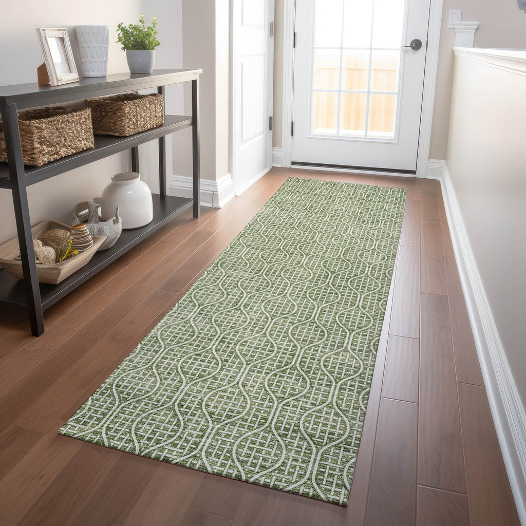 Addison Chantille ACN926 Green Rug