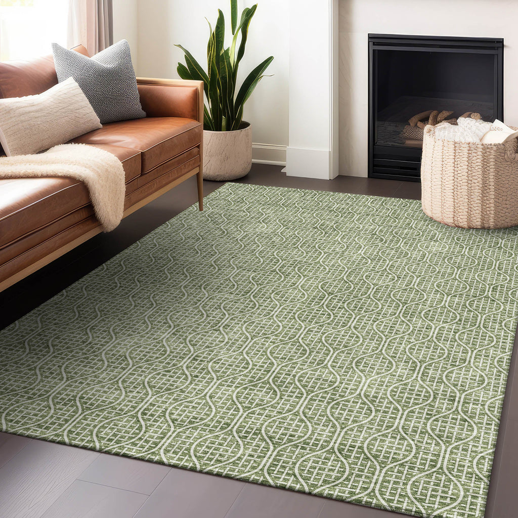 Addison Chantille ACN926 Green Rug