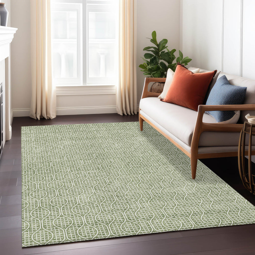 Addison Chantille ACN926 Green Rug