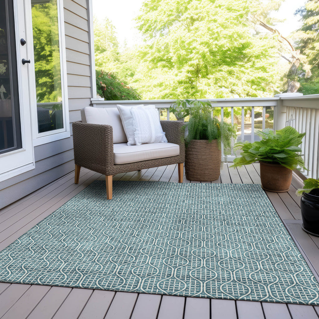 addison chantille acn926 teal rug