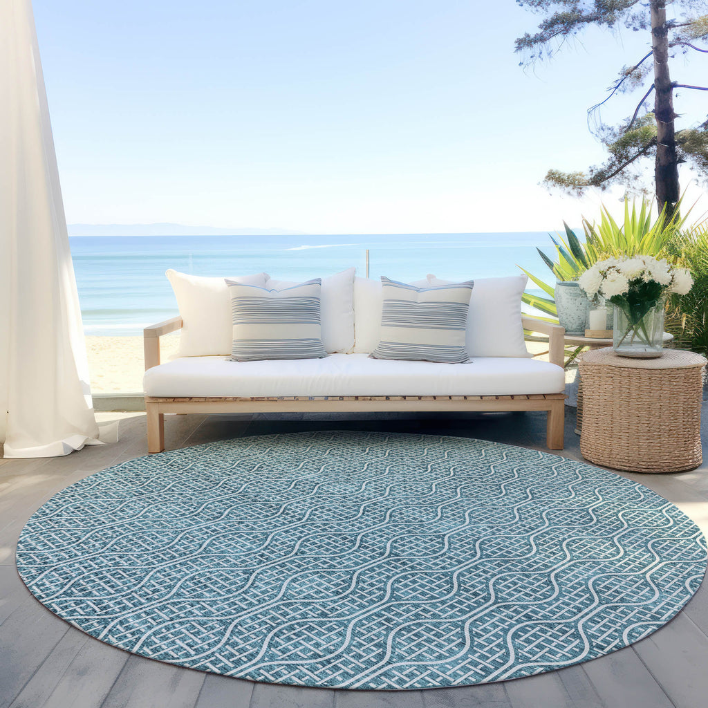 addison chantille acn926 teal rug