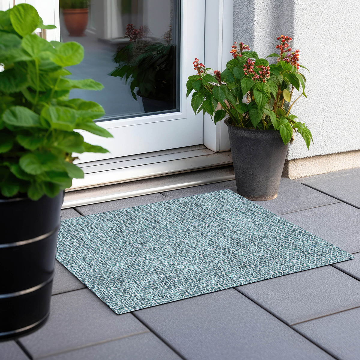 addison chantille acn926 teal rug