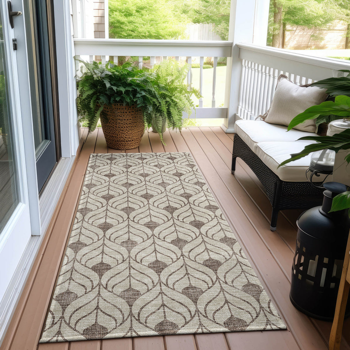 addison chantille acn927 brown rug