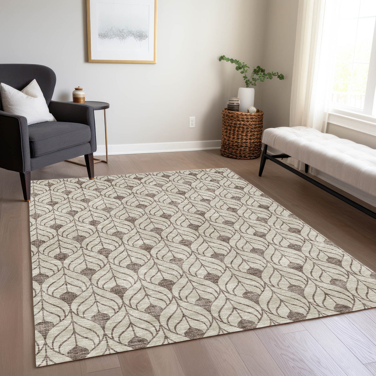 addison chantille acn927 brown rug