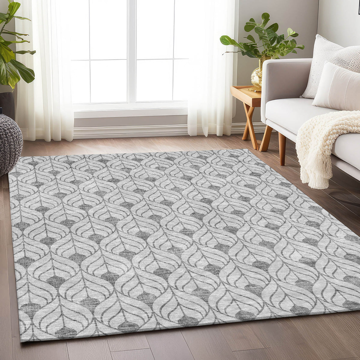 addison chantille acn927 silver rug