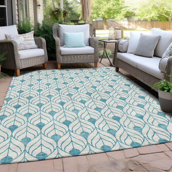 addison chantille acn927 teal rug