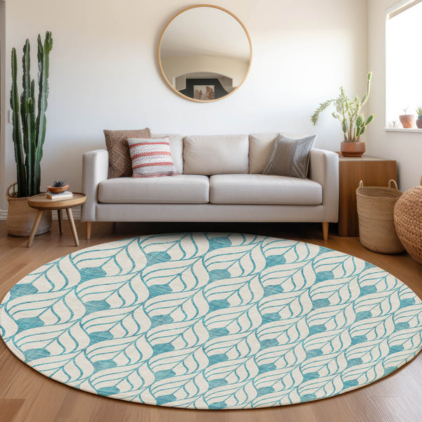 addison chantille acn927 teal rug