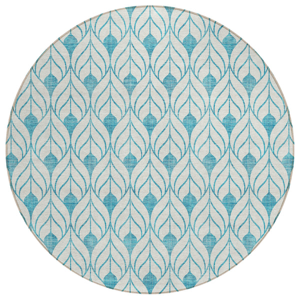 addison chantille acn927 teal rug