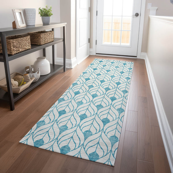 addison chantille acn927 teal rug