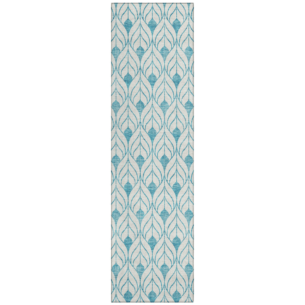 addison chantille acn927 teal rug