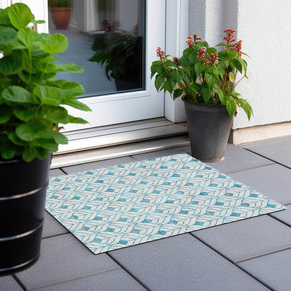 addison chantille acn927 teal rug