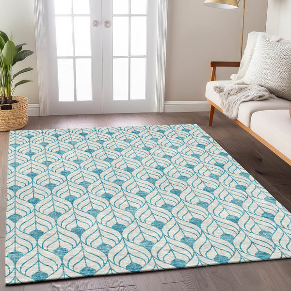 addison chantille acn927 teal rug