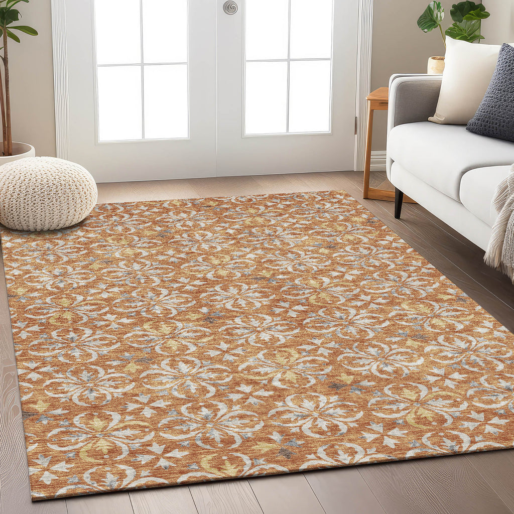 addison chantille acn930 copper rug