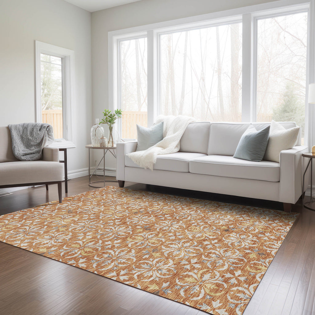 addison chantille acn930 copper rug