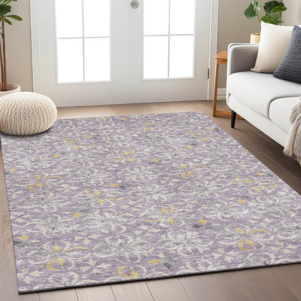 addison chantille acn930 lavender rug