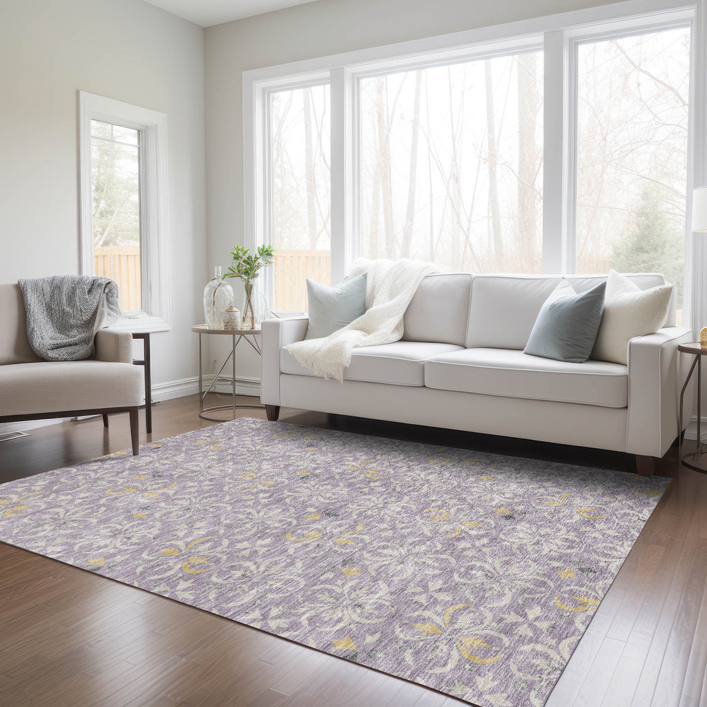 addison chantille acn930 lavender rug