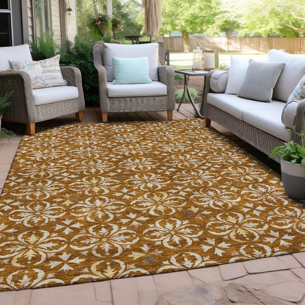 addison chantille acn930 paprika rug