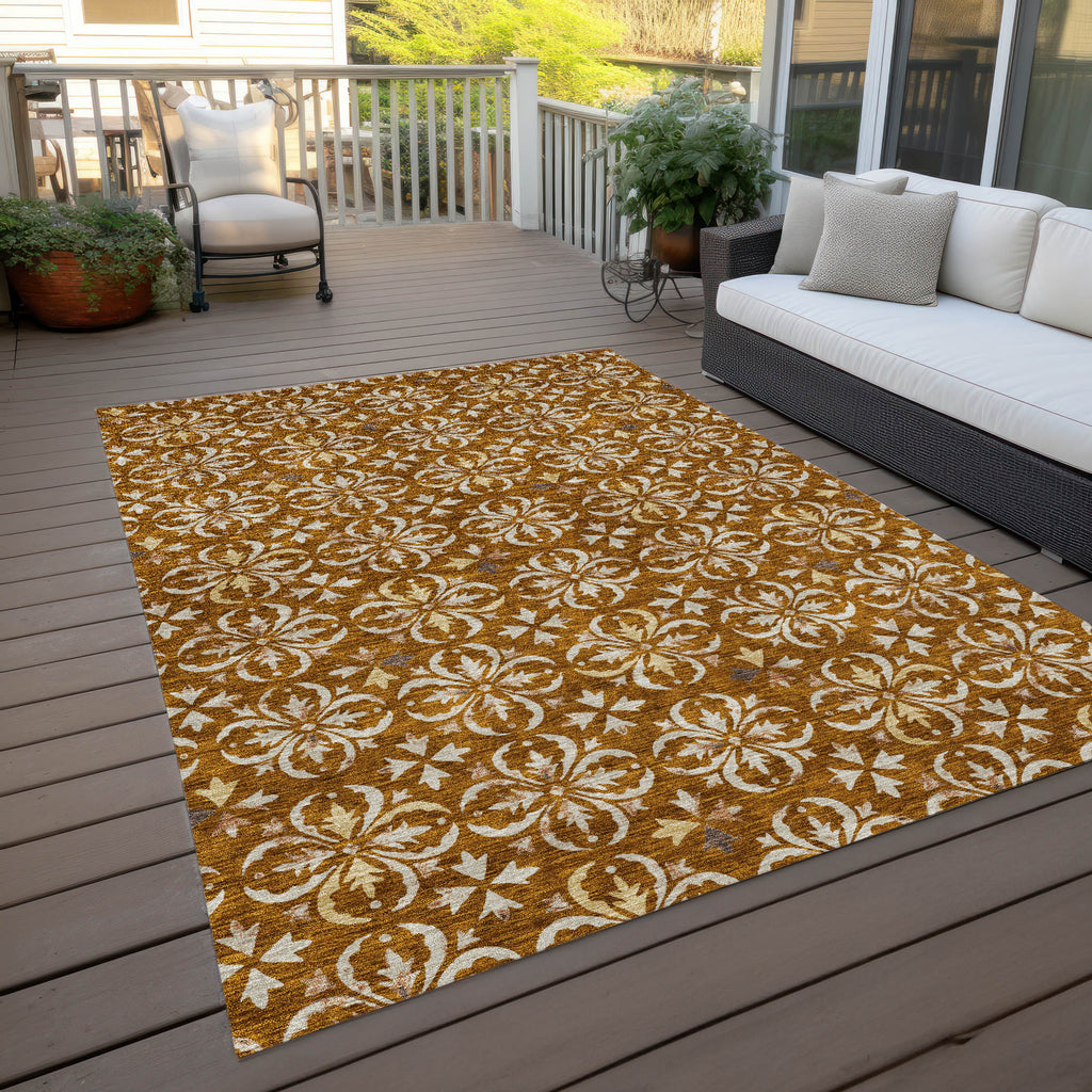 addison chantille acn930 paprika rug