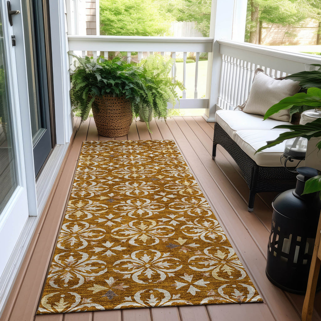 addison chantille acn930 paprika rug