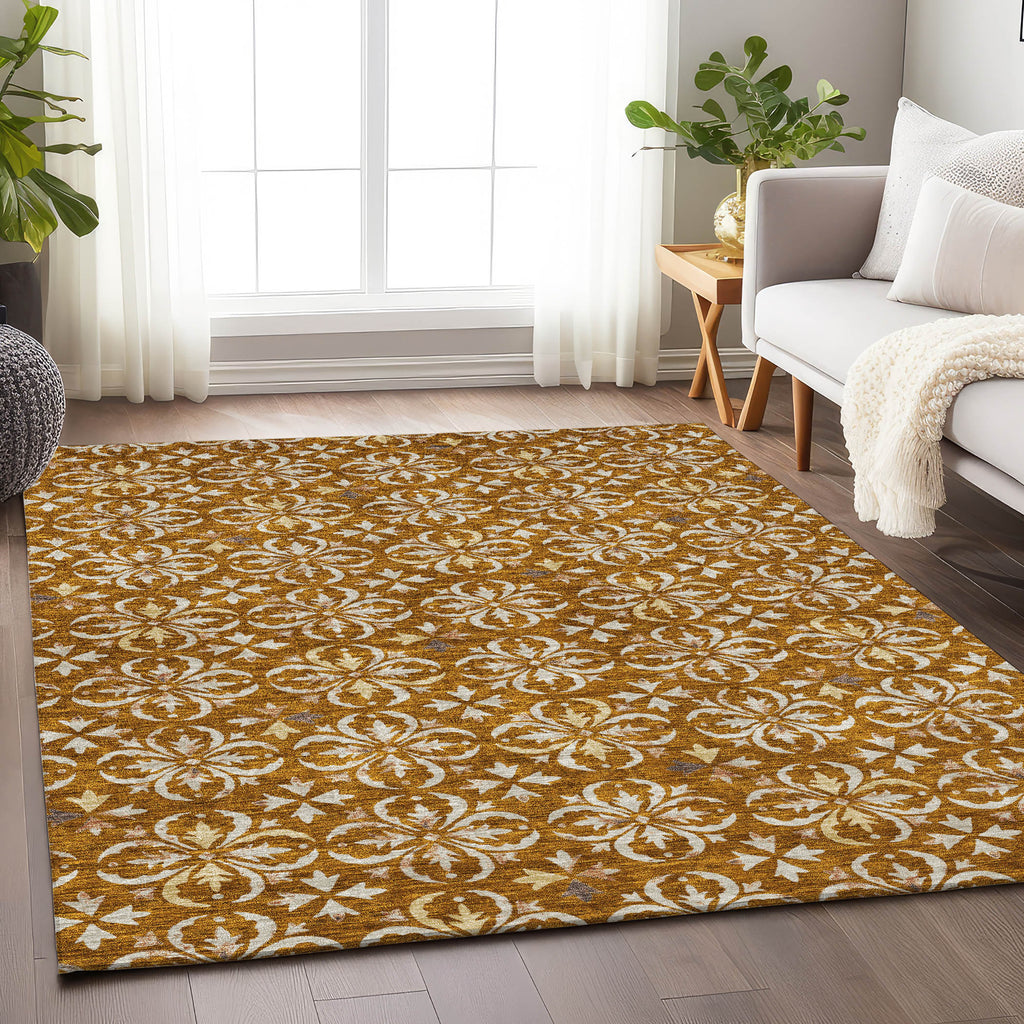 addison chantille acn930 paprika rug