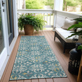 addison chantille acn930 teal rug